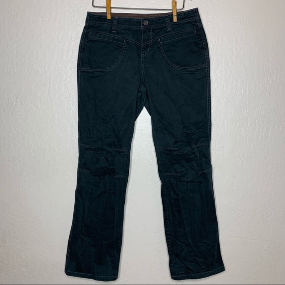 KUHL 34 Pantalon de Randonnée Technique Coton Nylon Gris Femme